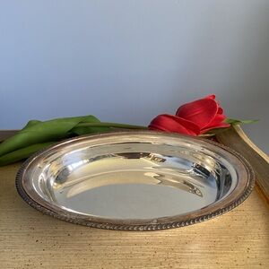 Primrose Plate Silver Plated Serving Dish